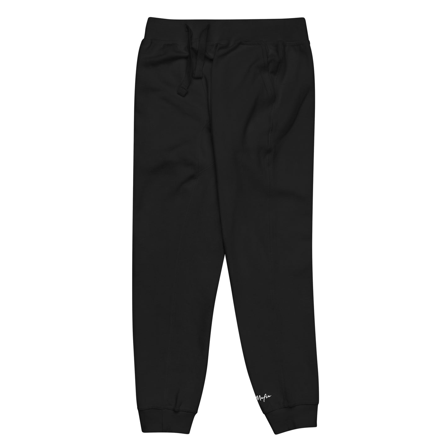 Unisex Fleece Sweatpants (Black)