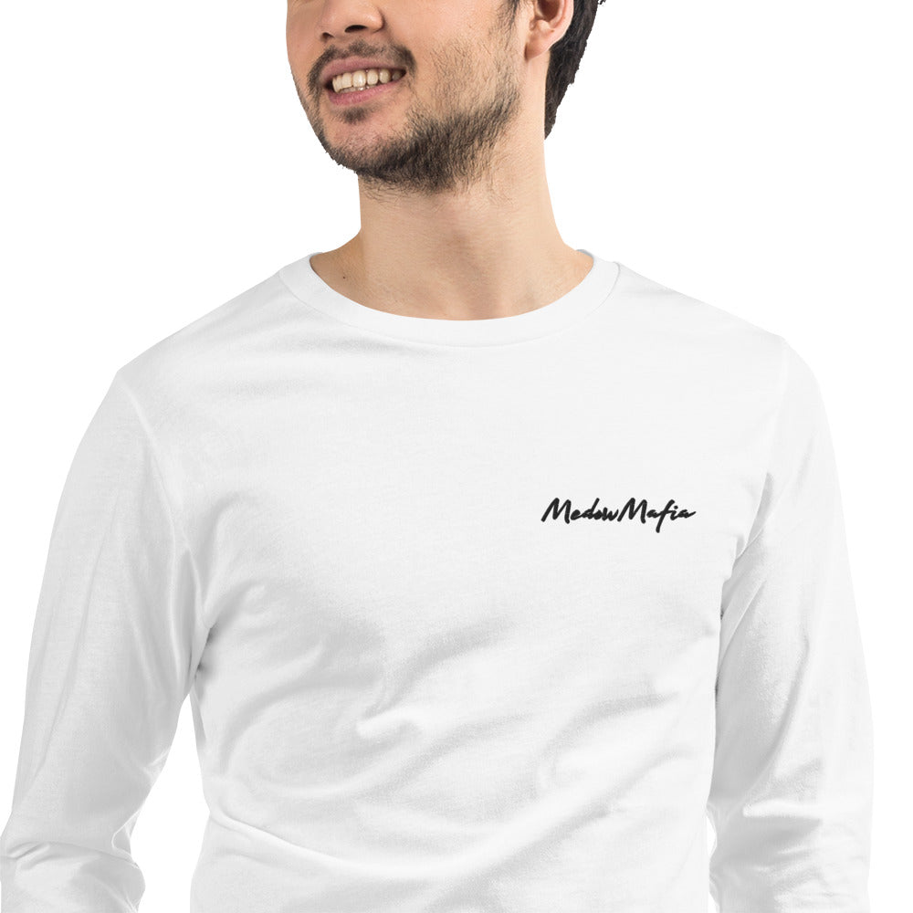 Unisex Long Sleeve Tee (White)