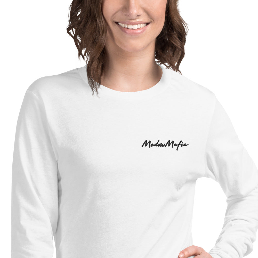 Unisex Long Sleeve Tee (White)