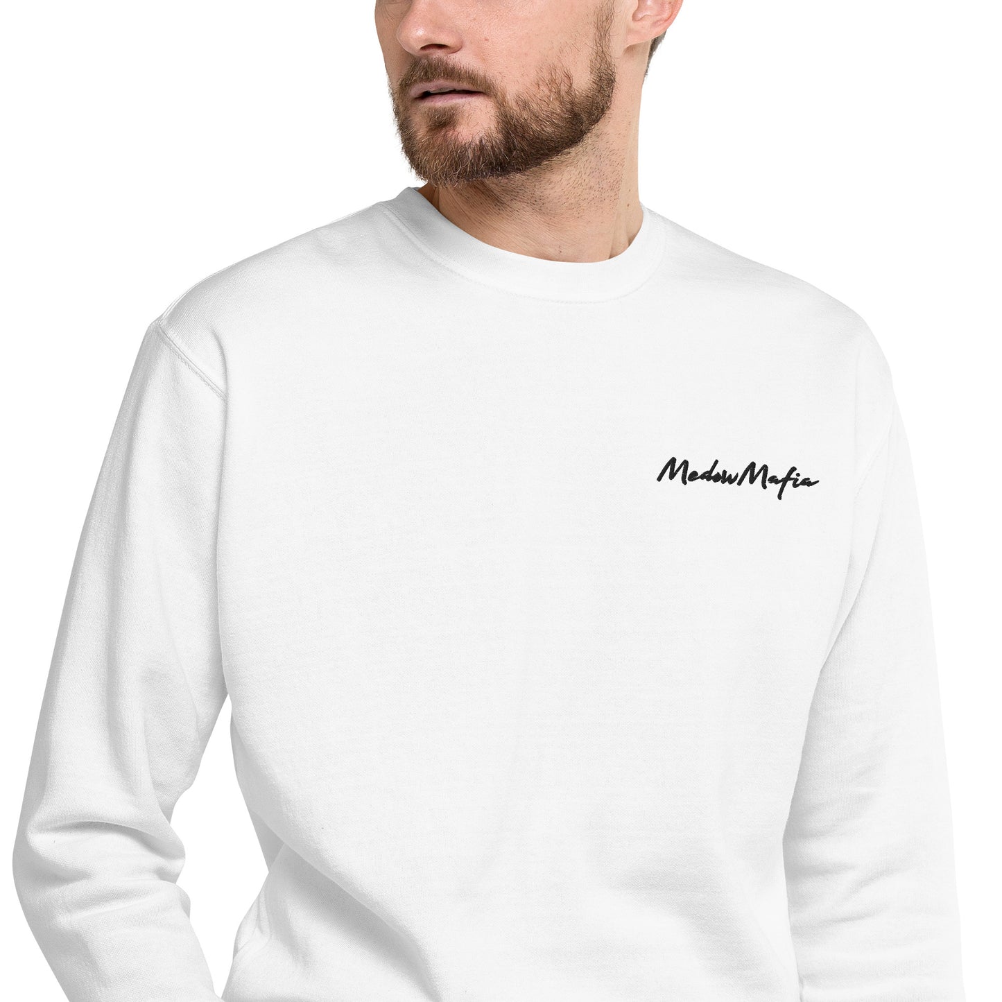 Unisex Premium Sweatshirt (White)